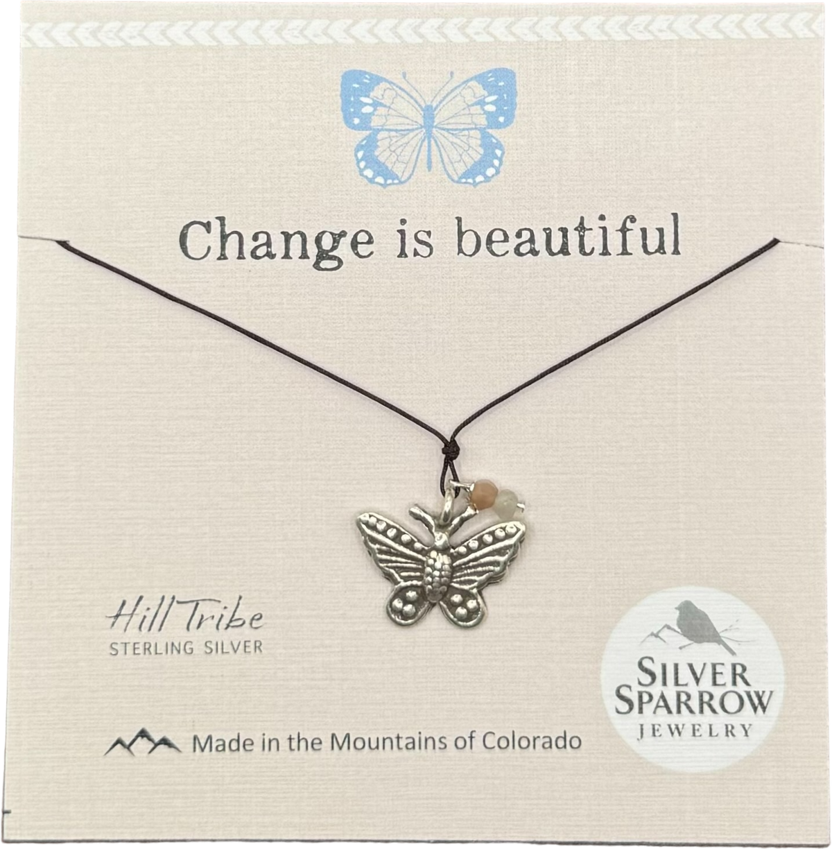 Change is beautiful necklace