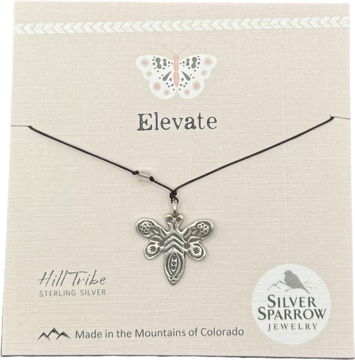Elevate butterfly necklace