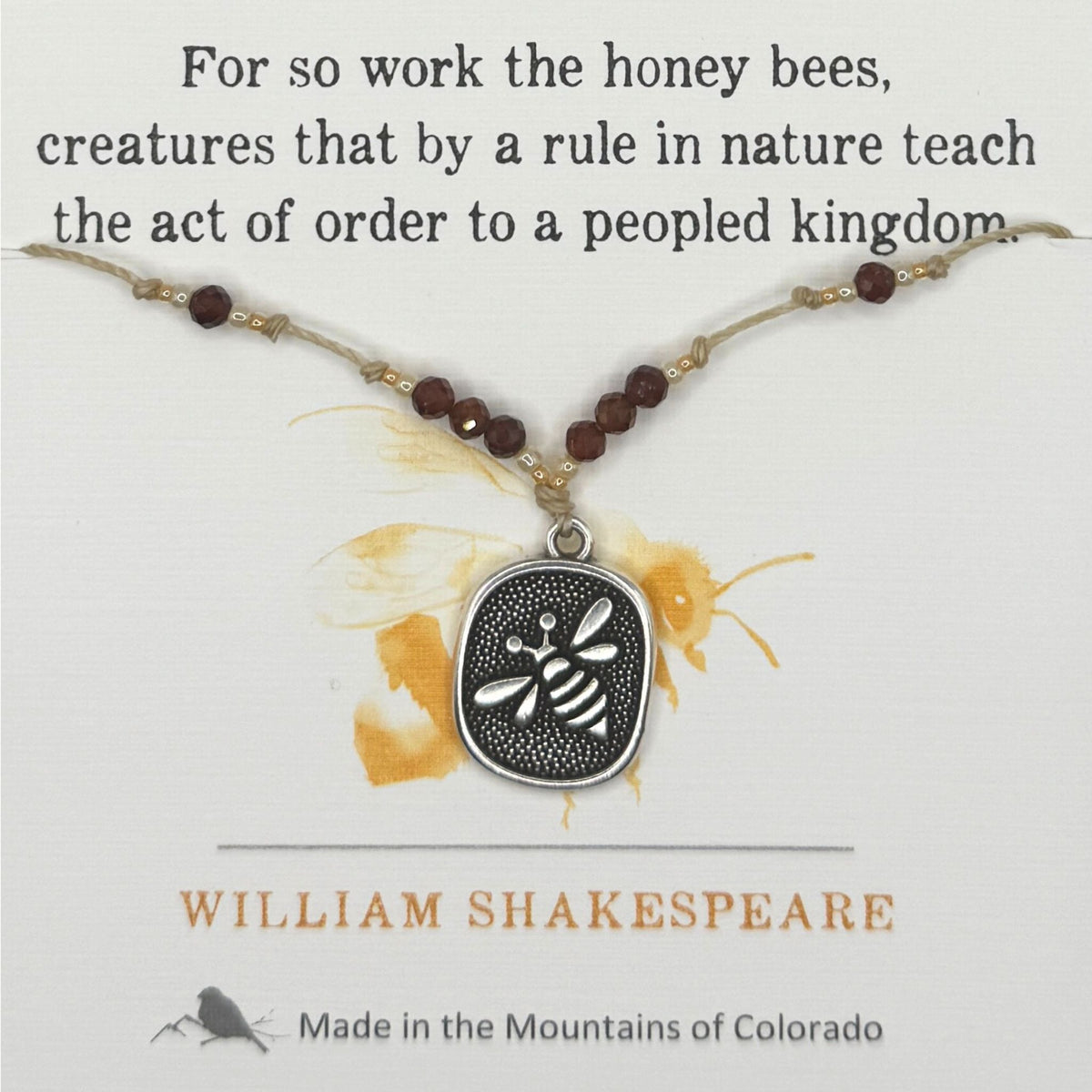 "Honey Bee" Necklace
