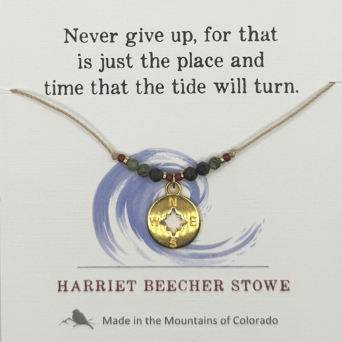 "Never Give Up" Necklace