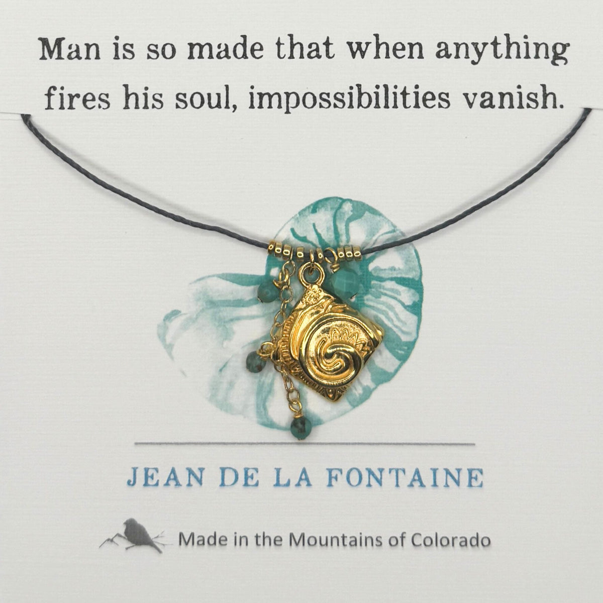 "Man is so Made" Necklace