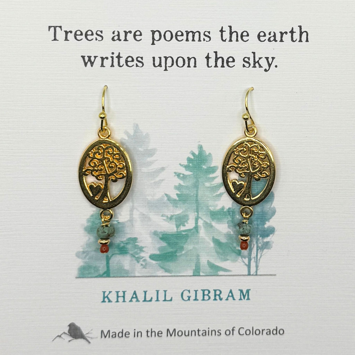 "Trees are Poems" Earrings