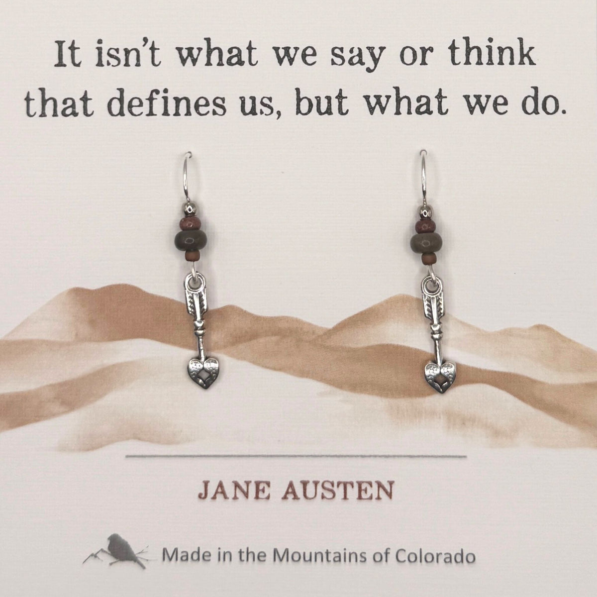 "What we Do" Earrings