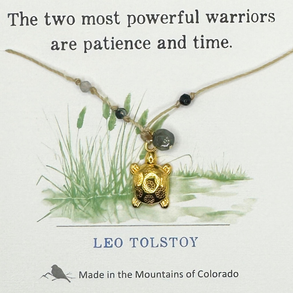 "Patience and Time" Necklace