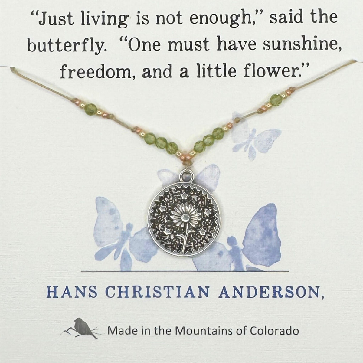"Just Living" Necklace