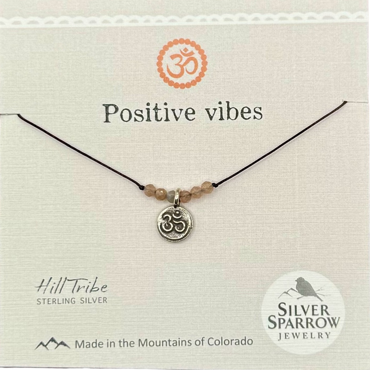 Positive vibes necklace