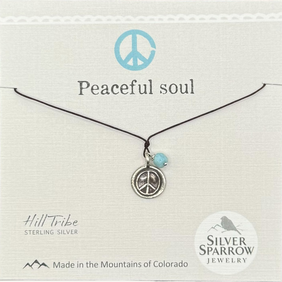 Peaceful soul necklace