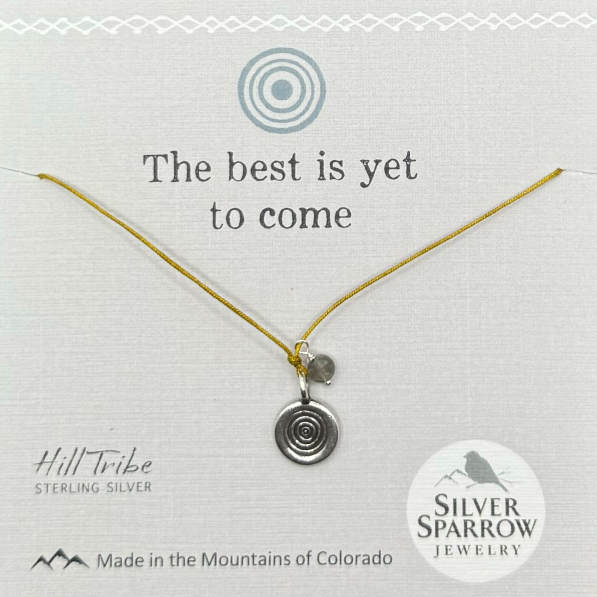 Concentric circle necklace