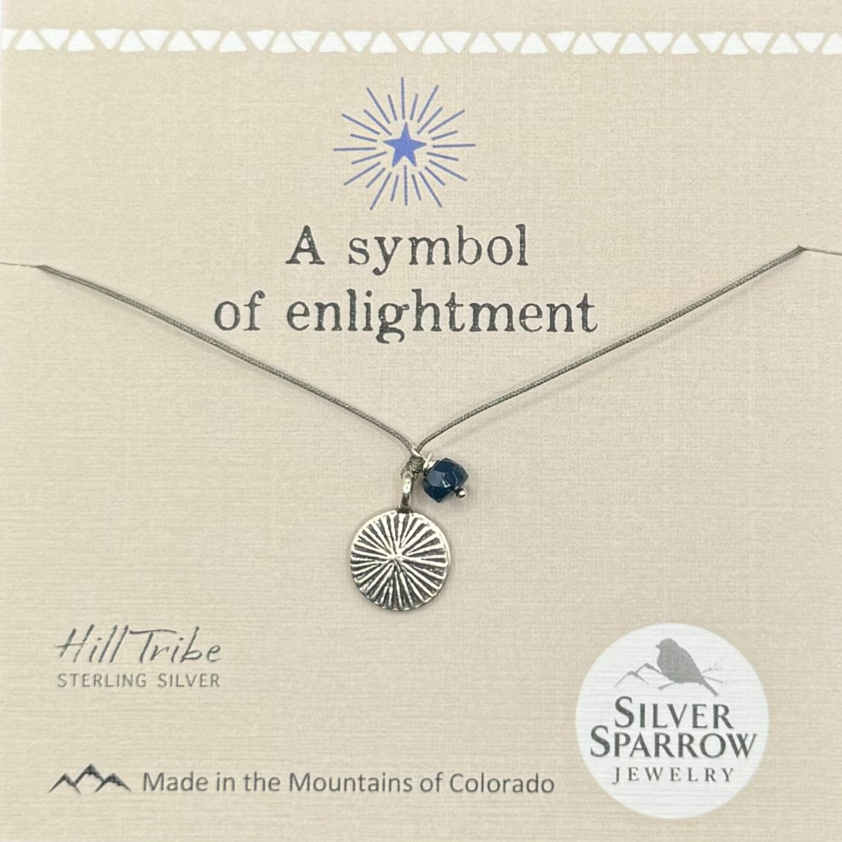 Enlightment Sterling Necklace