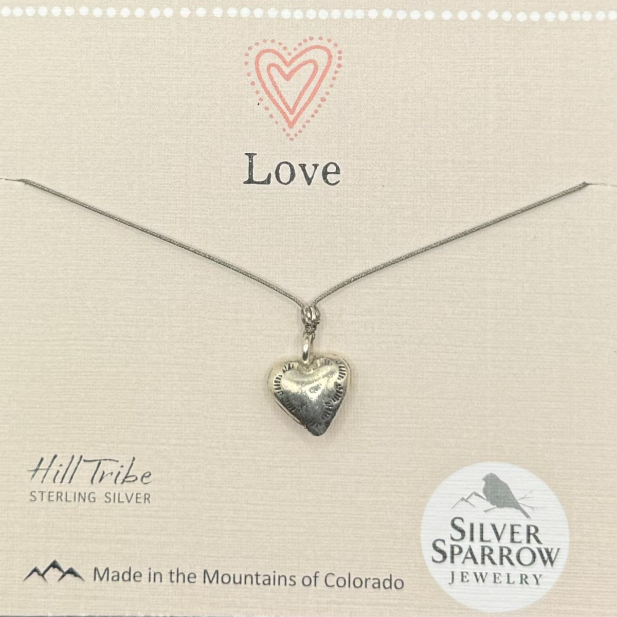 Love, Hill Tribe necklace