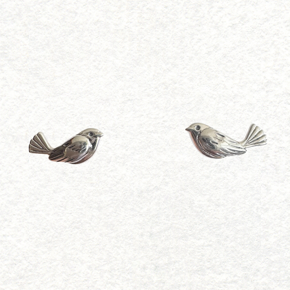 Sterling silver bird posts