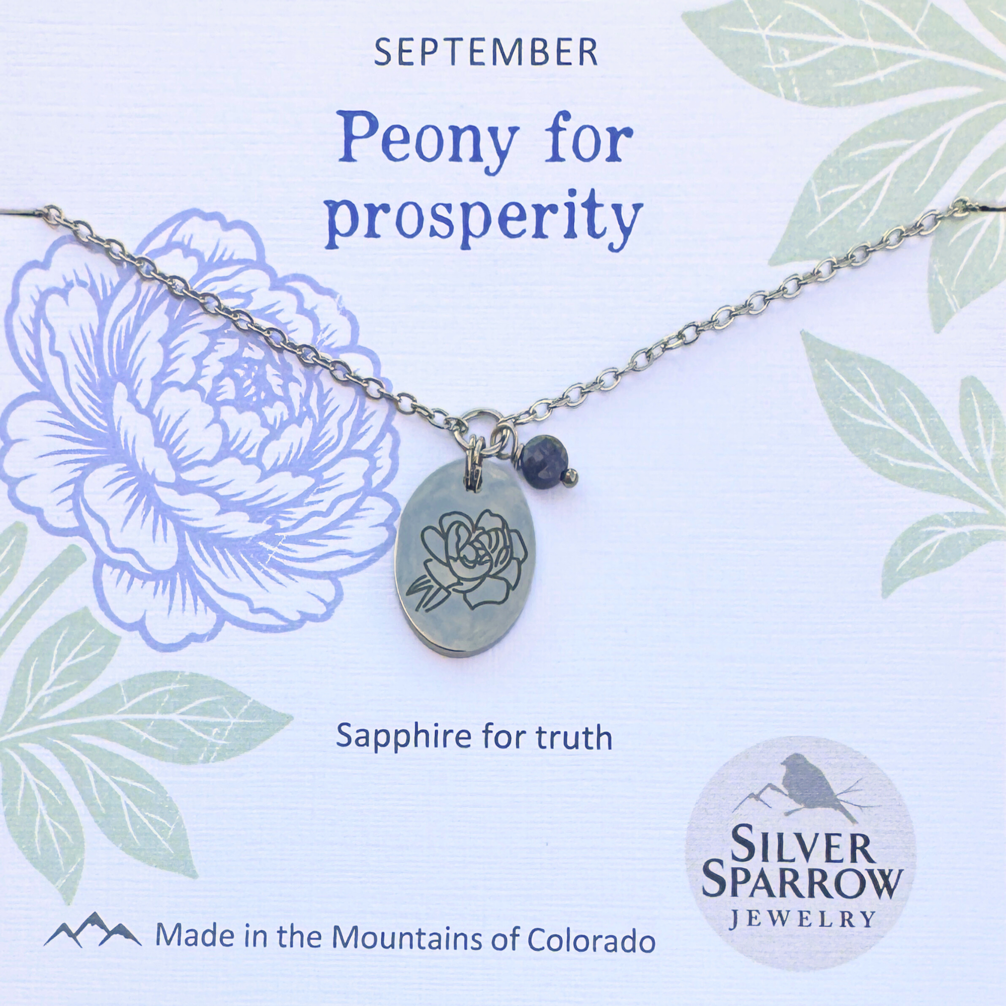 Birth Flower Necklaces