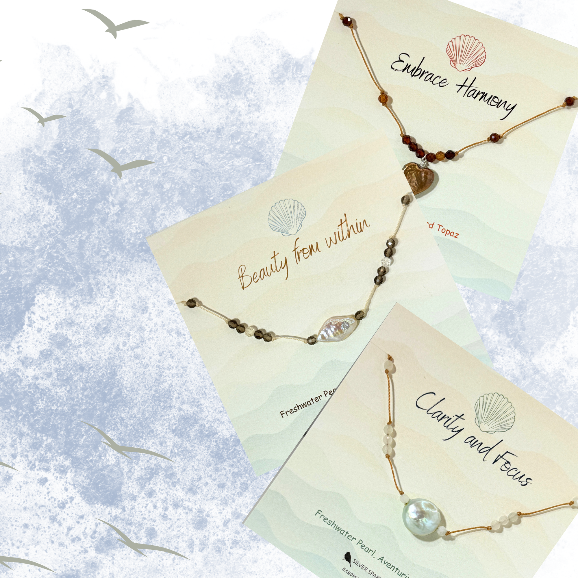 Freshwater pearl necklace collection