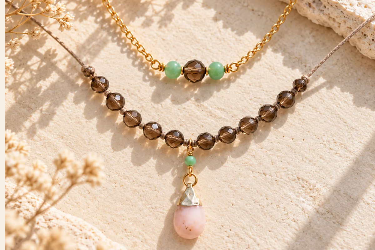 Duo Drop Necklace