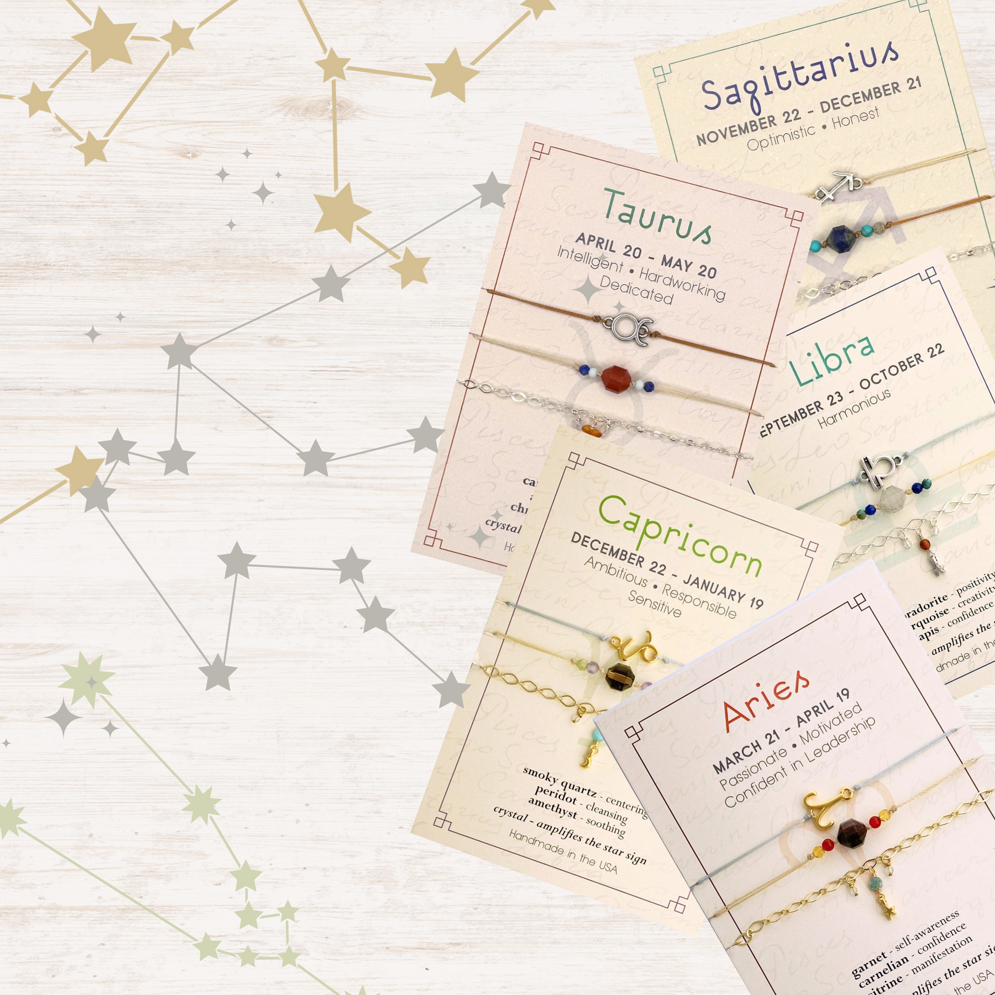 Zodiac Bracelet Trios