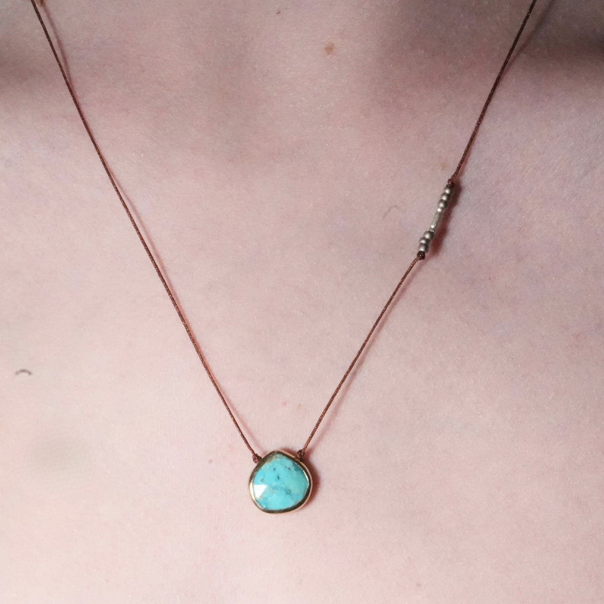 Stone Drop Necklace