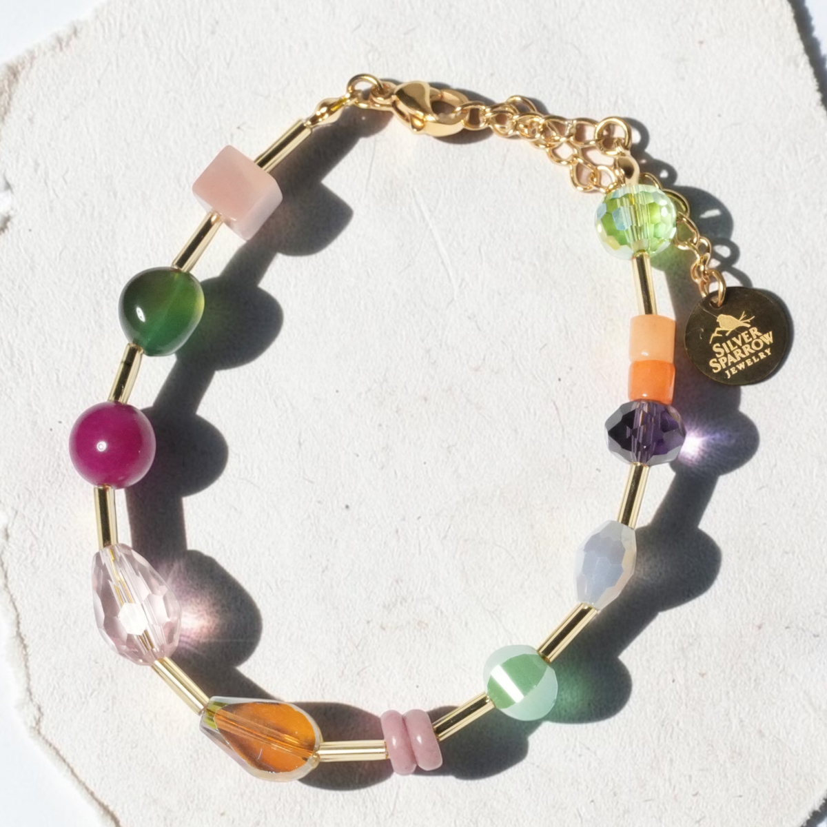 Mixed Gemstone Boho Bracelet