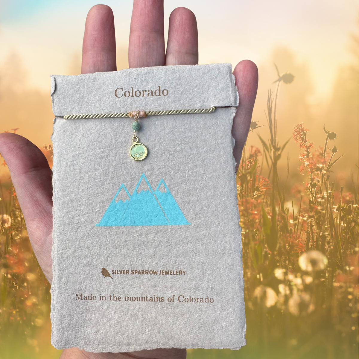 Colorado  mountain bracelet