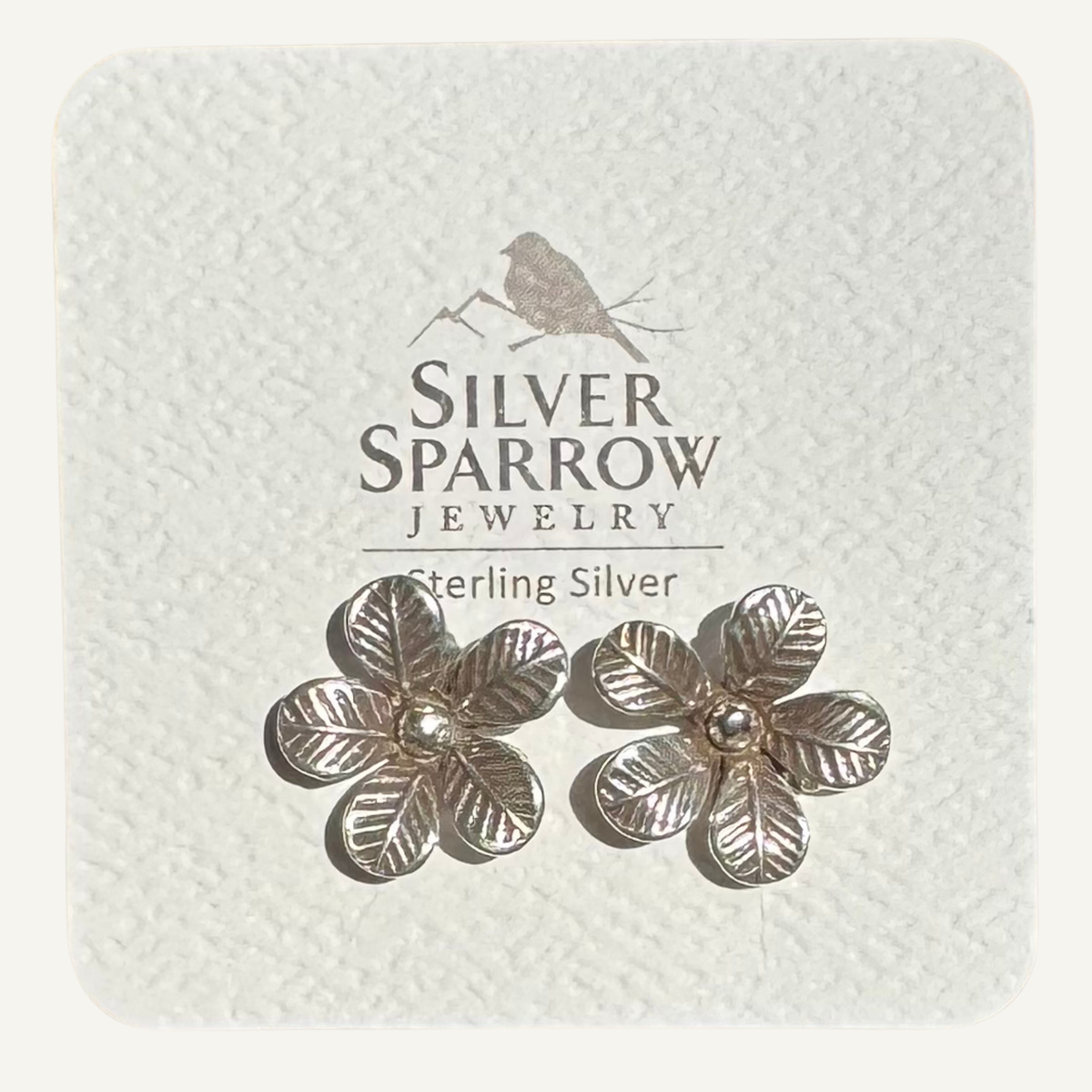Hill Tribe flower studs