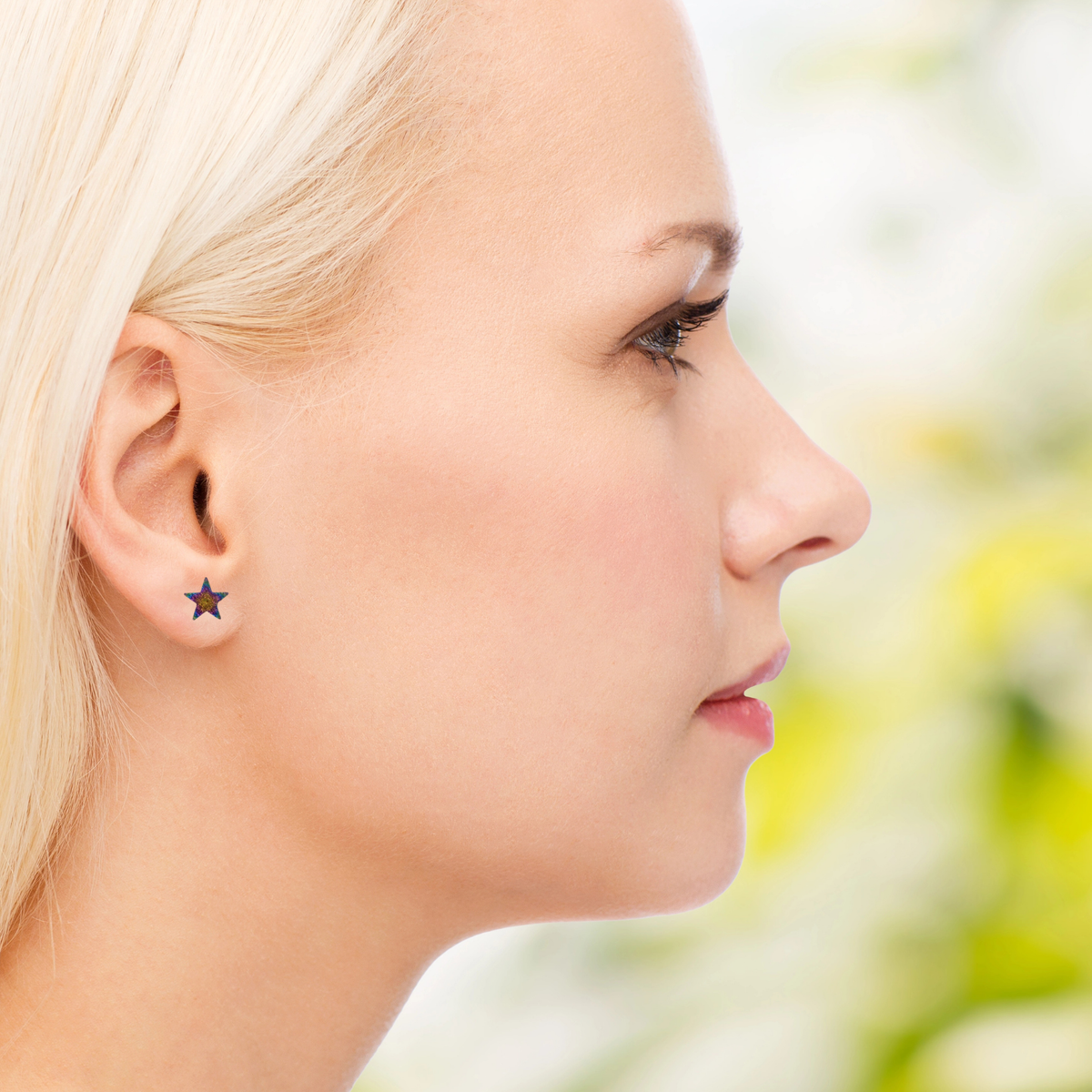 Free Spirit Electroplated Star Earrings