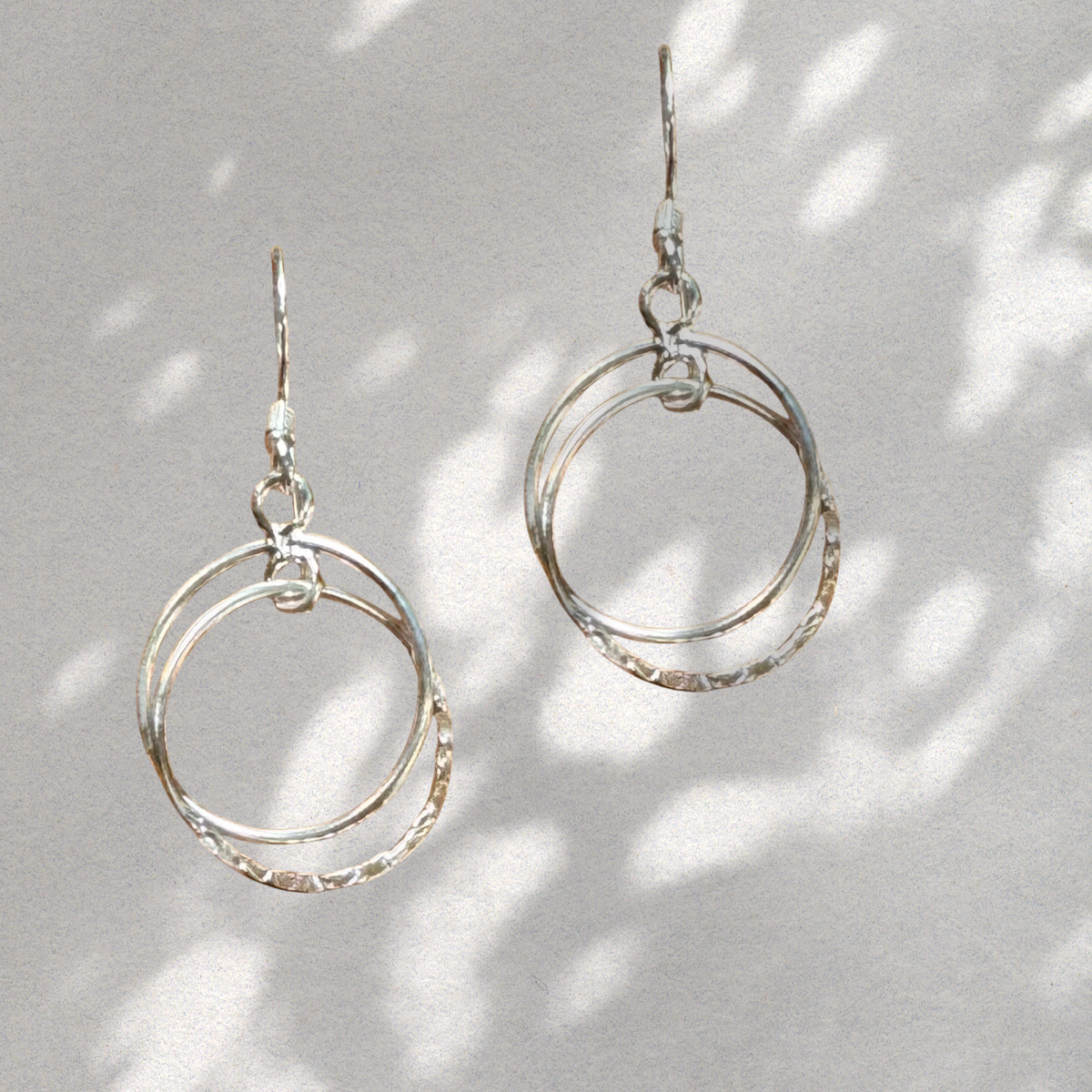 Textured Artisan Hoop Earrings