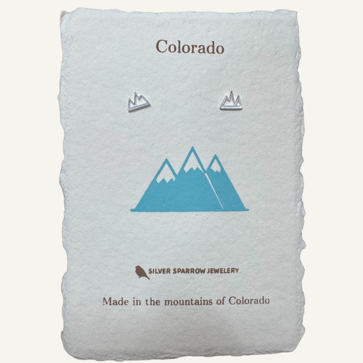 Colorado sterling stud earrings