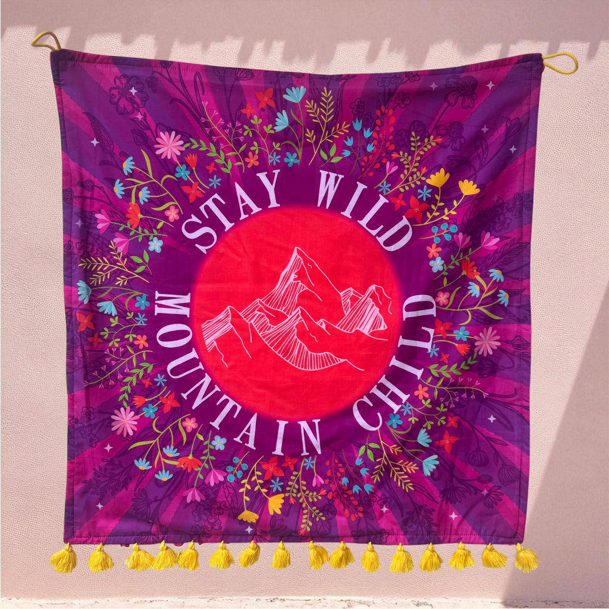 Mountain Child Tapestry