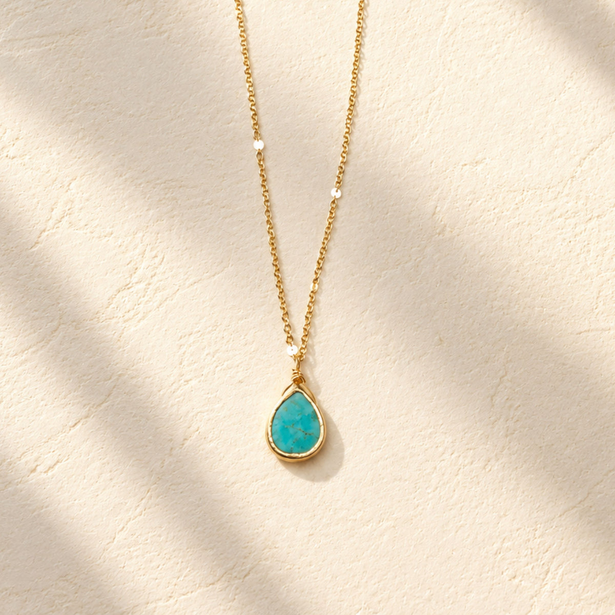 Terrain Gemstone Drop Necklaces