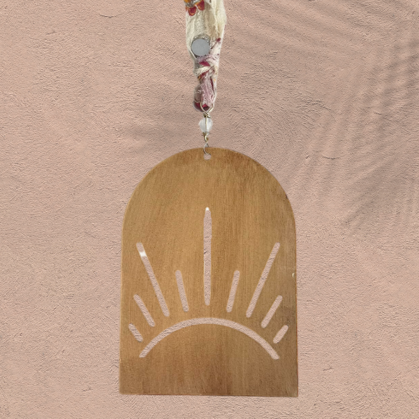 Wall hanging, Brass Sun