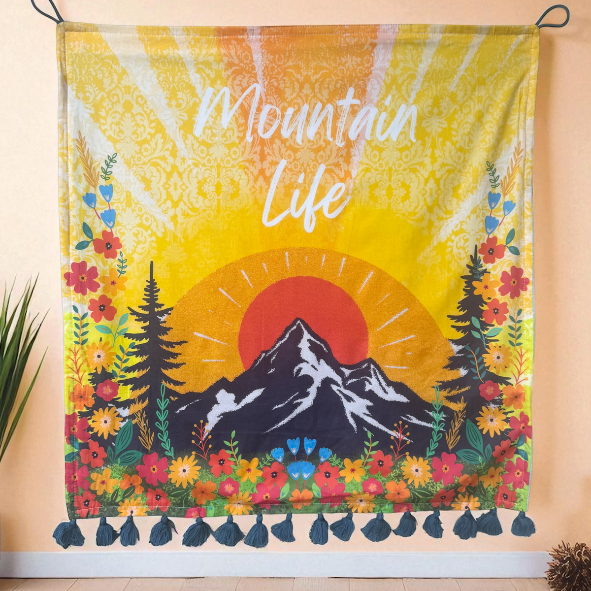 Mountain Life Tapestry