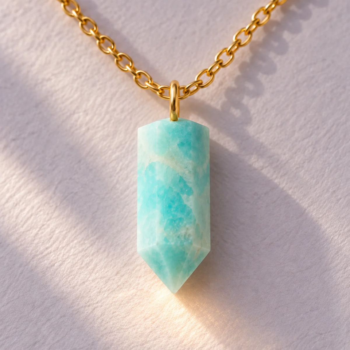 Solstice | Faceted Gemstone Necklace