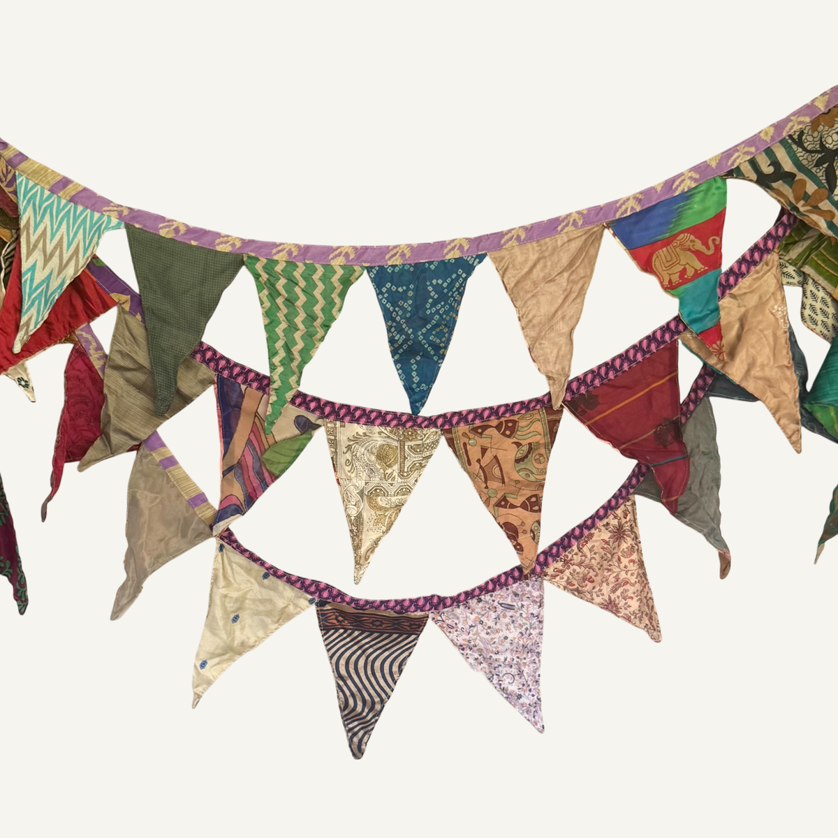 Silk Prayer Flag