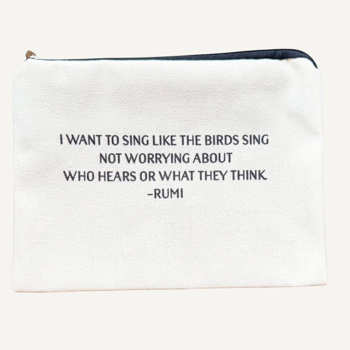 Canvas bag, Sing like the birds sing